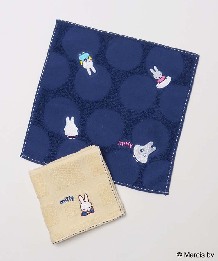 ≪SALE≫ミッフィー刺繍タオル(日常): ALL｜Bleu Bleuet（ブルーブルーエ）