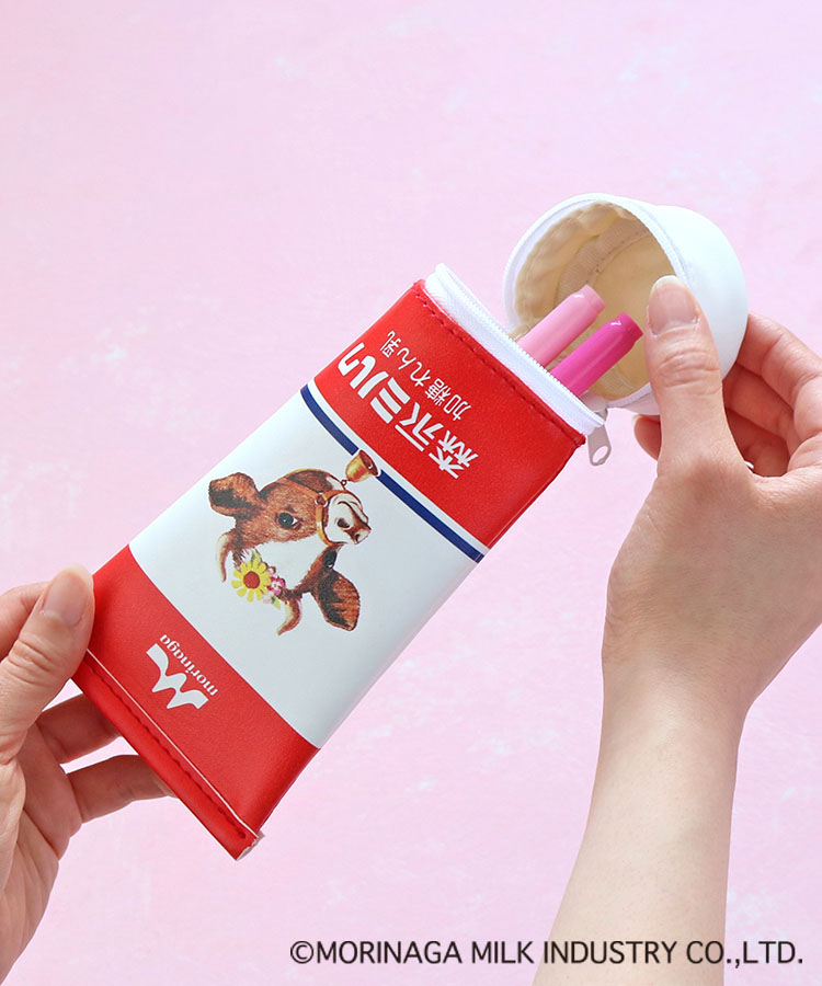 森永ミルク加糖れん乳チューブ型ペンケース(パッケージ): ALL｜Bleu