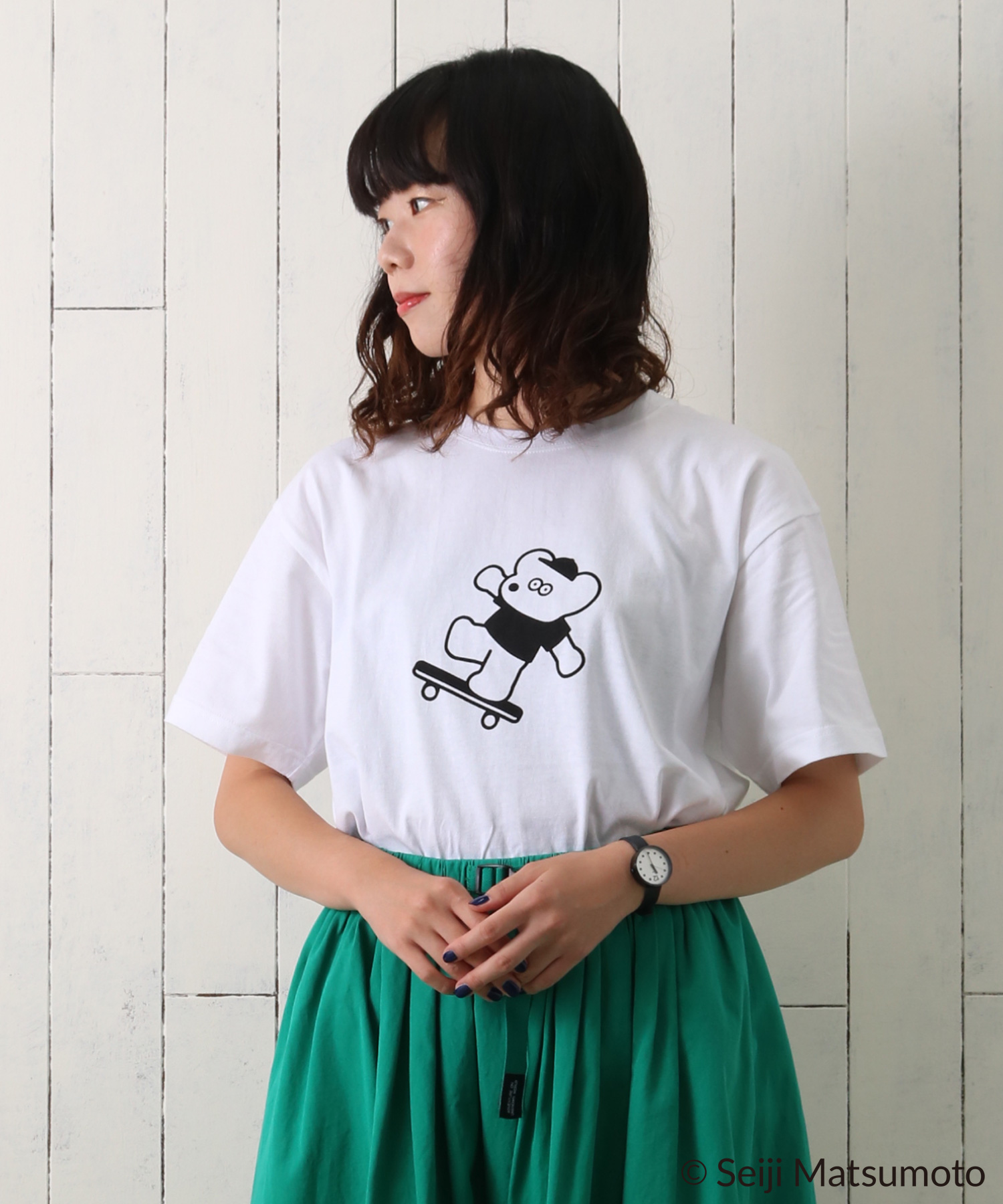 ≪SALE≫ANDYプリントTシャツ(チーズ): ALL｜Bleu Bleuet（ブルー