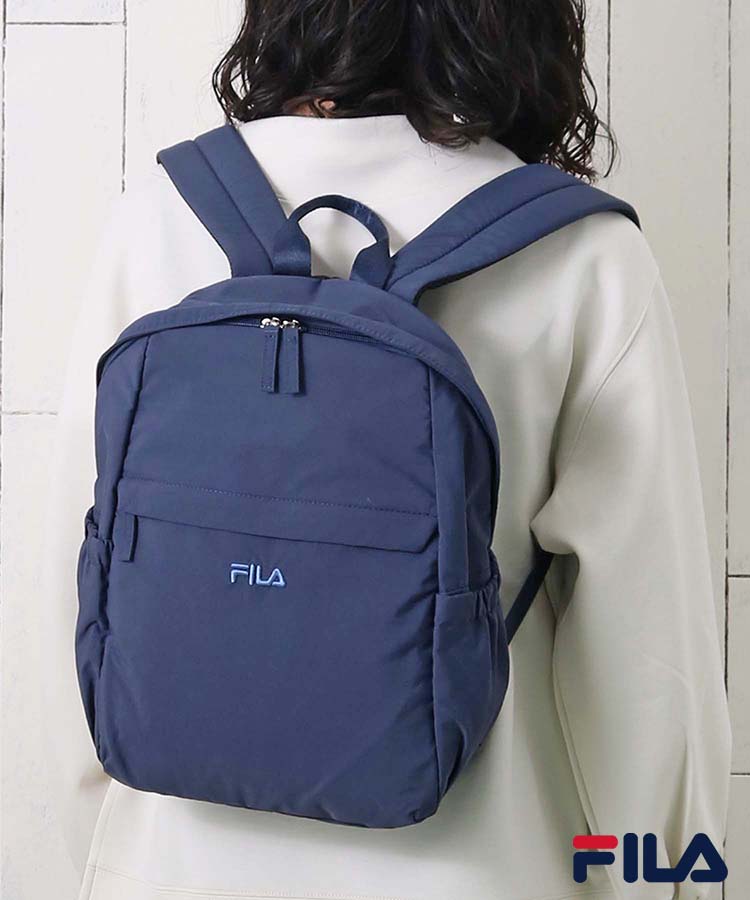 ≪SALE≫FILA軽量ミディアムリュック(ブラック): ALL｜Bleu Bleuet